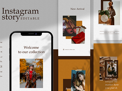 Instagram Story Template advertising boys branding design girl hypebeast illustration instagram instagram post instagram stories instagram template logo social media social media design social media pack social media templates socialmedia template ui youth