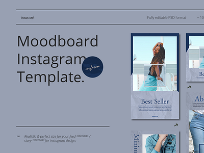 Moodboard Instagram Template