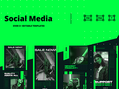 Social Media Template advertising branding design digital graphic hypebeast instagram instagram stories instagram template instastory snapgram social social media social media pack social media templates socialmedia template templatedesign