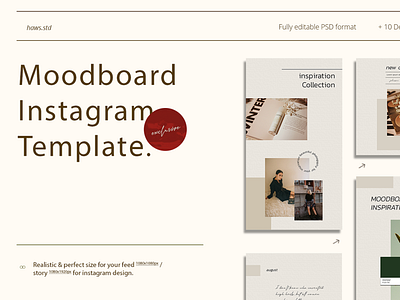 Moodboard Instagram Template