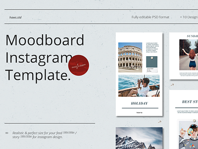 Moodboard Instagram Template