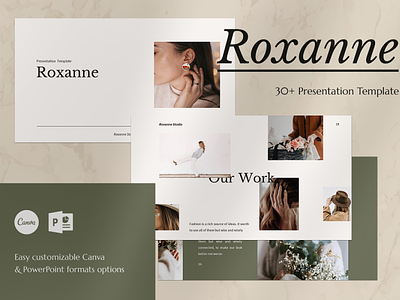 Roxanne - CANVA PowerPoint Template