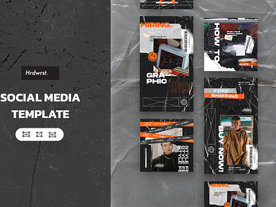 FREE SOCIAL MEDIA TEMPLATE advertising branding design hypebeast instagram instagram stories instagram template social media social media pack template