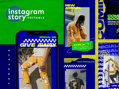 Instagram Story Template advertising art blog blogger branding design elegant instagram instagram posts instagram stories instagram stories pack instagram stories template instagram story template instagram template modern posts social media social media pack social media template social media templates