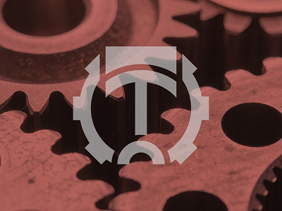 Retífica Torbil Symbol branding design flat grid icon illustration logo minimal vector