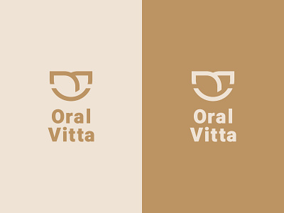 Color and Brand variations of Oral Vitta's Branding design