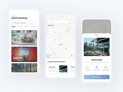 Travel Guide Bandung App - Exploration