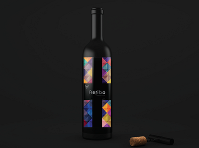 Red wine label design colorful colors colorscheme design graphic design illustration illustrator product design red wine redesign vector wine wine label winery