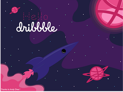 Hello dribbble ! 🥰