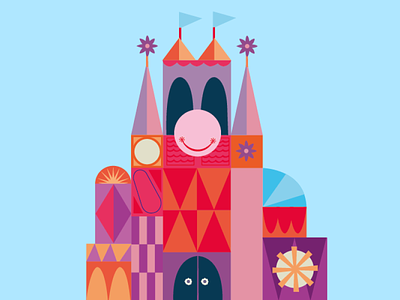It's a small world after all ! design disney disney world disneyland disneyland paris illustration vector