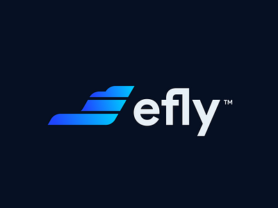Exploring logo for Efly branding design logo logo design logos logotype mark