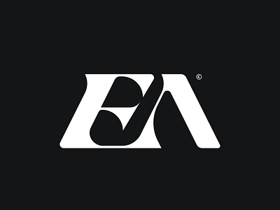 EA Logo Design branding design logo logo design logos logotype mark