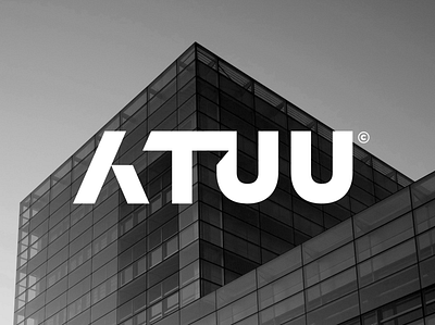 ATUU bold branding design estate housing identity logo logotype mark type ui