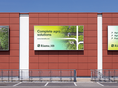 Riama for Agro Solutions agro branding design graphic design green icon identity logo logotype mark solutions