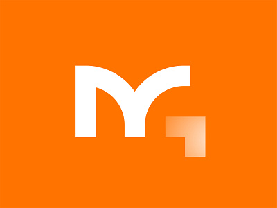 MG Mogogram bold branding colorful design fashion logo logo design logos logotype mark monogram new orange solution strong