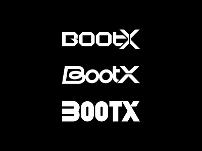 BootX Explorations branding design football graphic design identity ligature logo logo design logotype mark sports strong type typography
