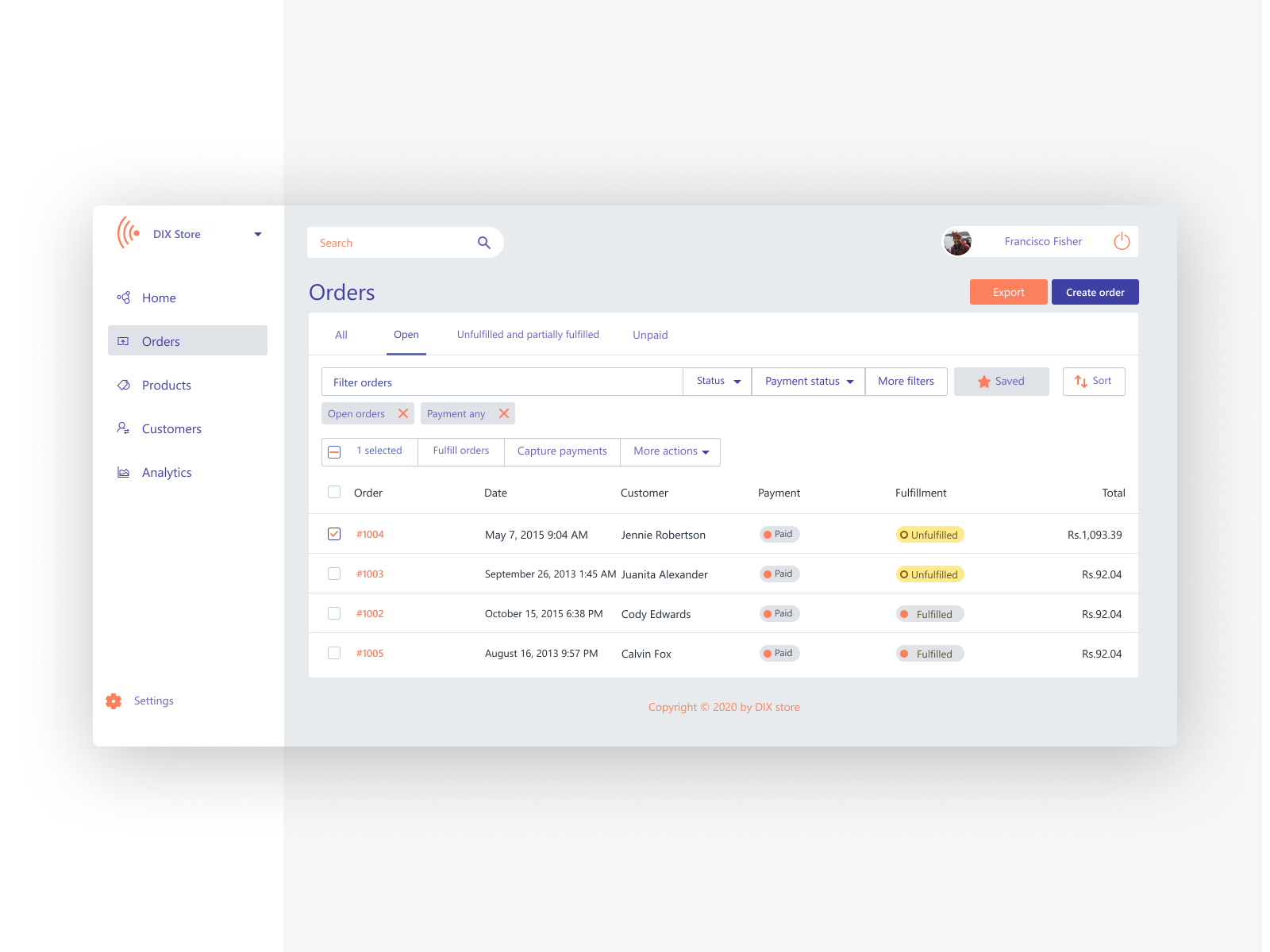 Store Admin Dashboard by Amjad Rehman on Dribbble