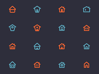 HOME Icons for user interfaces - 02