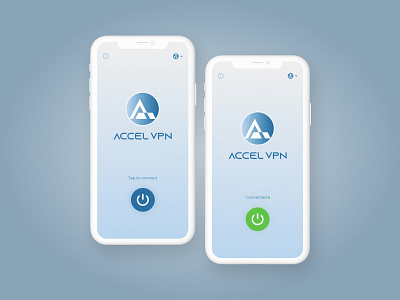 Accel VPN - Mobile Design VPN App internet mobile mobileapp secure internet security vpn