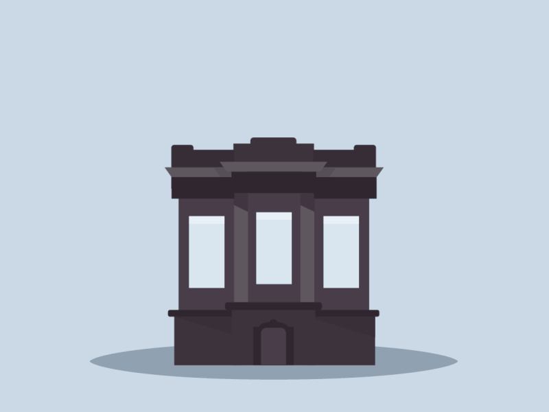 Building building coin gif house