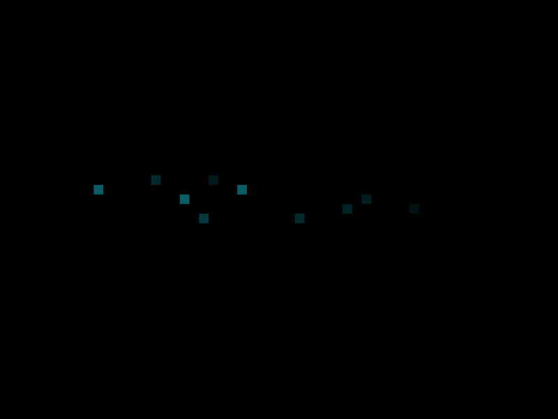Strangelove flow intro logo pixel stroke