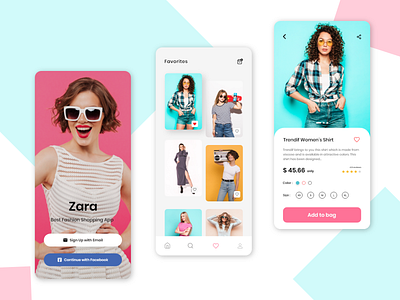 Zara App Design!