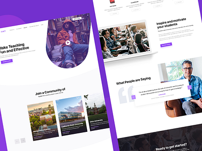 Tophat Homepage Redesign Concept