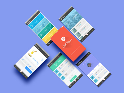 FolieMarine App app appdesign dashboard flat interface ios mobile profile ui ux