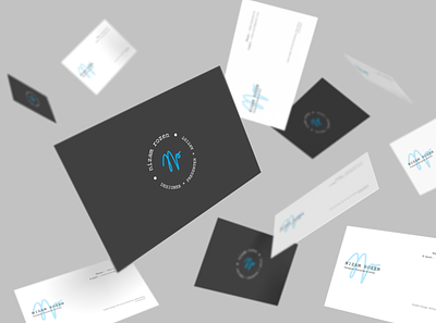 Personal Business Card Design r1 branding buisness card creative design flat illustrator logo minimal typography vector