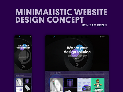 Connected Dots branding creative design flat illustrator minimal ui ux vector webdesign website design