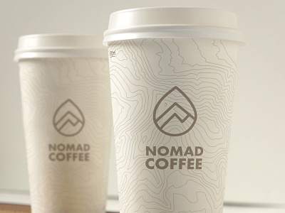 Nomad Coffee branding coffee packaging colorado design graphic design logo map packaging photoshop typography