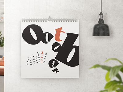 Typeface Calendar