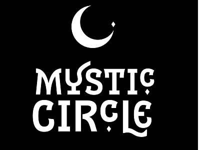 Mystic Circle Candle Co. branding candle candle packaging design designer graphicdesign logo logodesign logotype moon spells witch