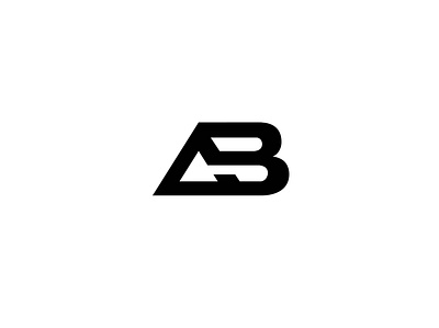 Alpha Baseline Logo ab design graphicdesign logo logodesign logos monogram