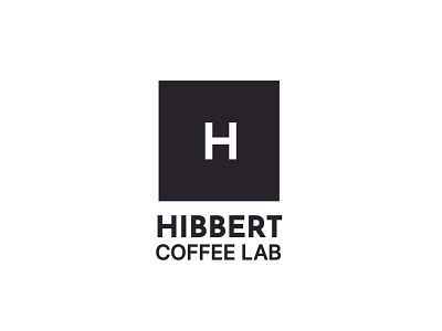 Hibbert Coffee Lab Logo art branding coffee design graphic design graphicdesign illustration illustrator logo typography