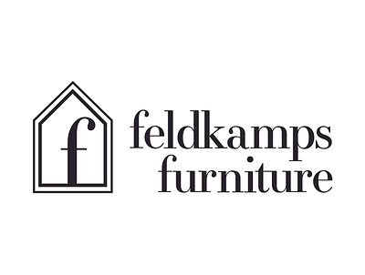 Feldkamps Furniture Logo branding design designer graphic design graphicdesign illustration logo logodesign typography