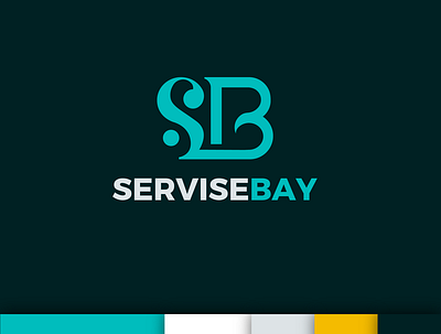 ServiseBay Logo Design 2 2020 design 2020 trend 2020 trends branding graphic design graphic art illustration like button likeforlike likes poster design socialmedia branding