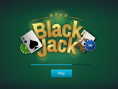 Black Jack game game gasualgame illustration mobile ui ui uiux ux
