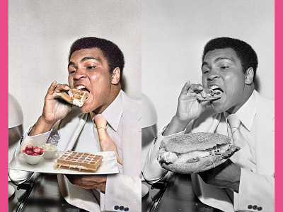 House of Waffles series - Muhammad Ali