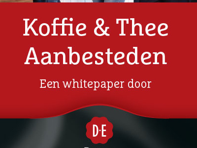 Whitepaper for Douwe Egberts design white paper
