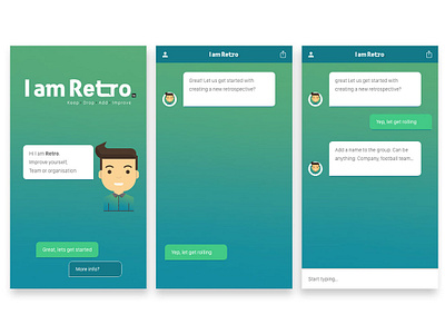 IamRetro - conversational interface