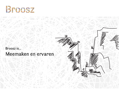 Broosz - branding amsterdam branding design flat identity illustration logo storytelling typography vector website