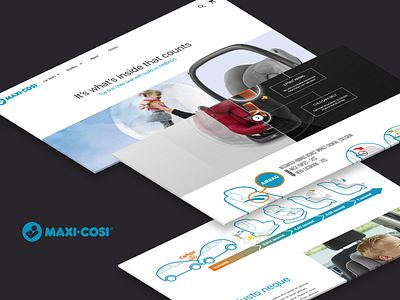 Maxi Cosi - website landingspage