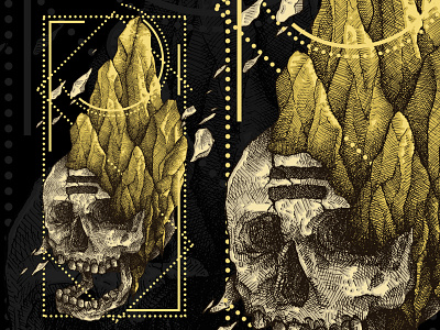 rock skull illustration artwork design illustration illustrator rock skull
