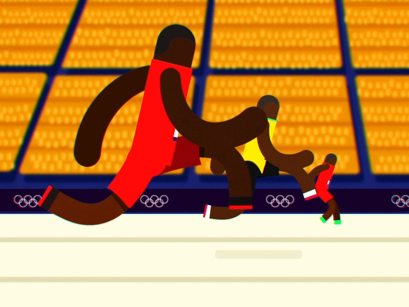 RUN BOLD character duik graphics motion rio twitter gonzalez gerardo duo