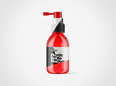 Spray Bottle PSD Mockups 3d branding design mockup mockups pack package packaging visualization
