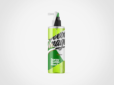 Spray Bottle PSD Mockups