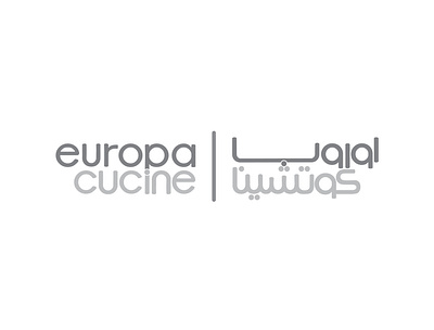 Visual Identity & UI (Bilingual): 'Europa Cucine' 3d arabic bilingual branding design english favicon graphic design identity logo packaging typography ui visual website website favicon