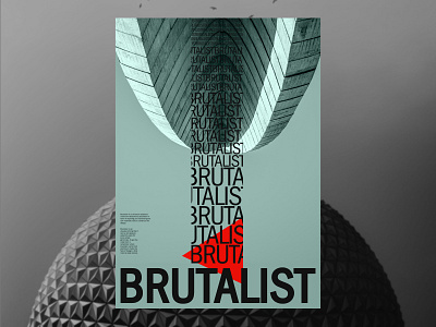 Brutalist style exploration No. 3