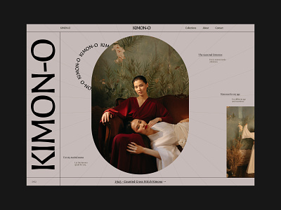 KIMON-O / Concept project / No.1 branding colorful design e-commerce editorial elegant fashion graphic design japan minimalism photography swiss typography ui